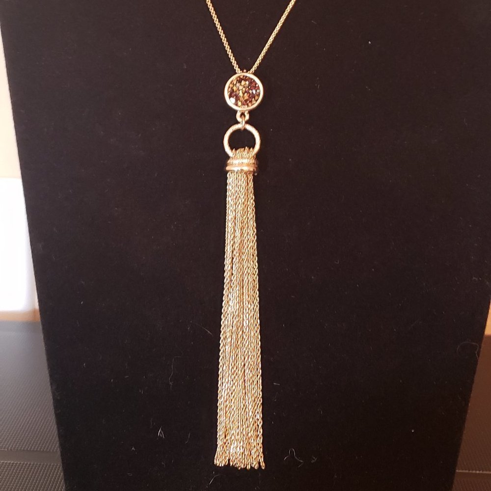 Kenneth Cole Tassel Pendant